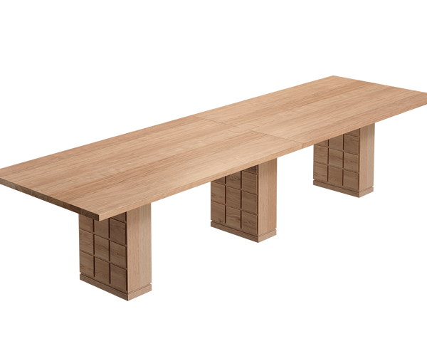 Paned Conference Table