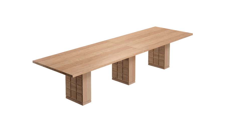 Paned Conference Table